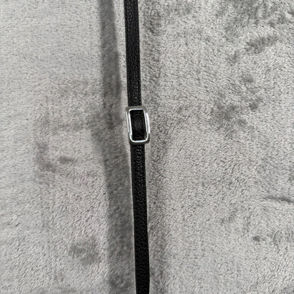 Brighton Ferrara Pouch Crossbody Bag Medallion Silver‎ Chain Strap Whipstitch